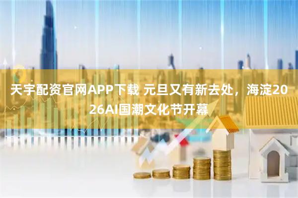 天宇配资官网APP下载 元旦又有新去处，海淀2026AI国潮文化节开幕